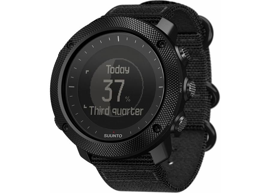 Käekell Suunto Traverse Alpha Stealth suurendatud