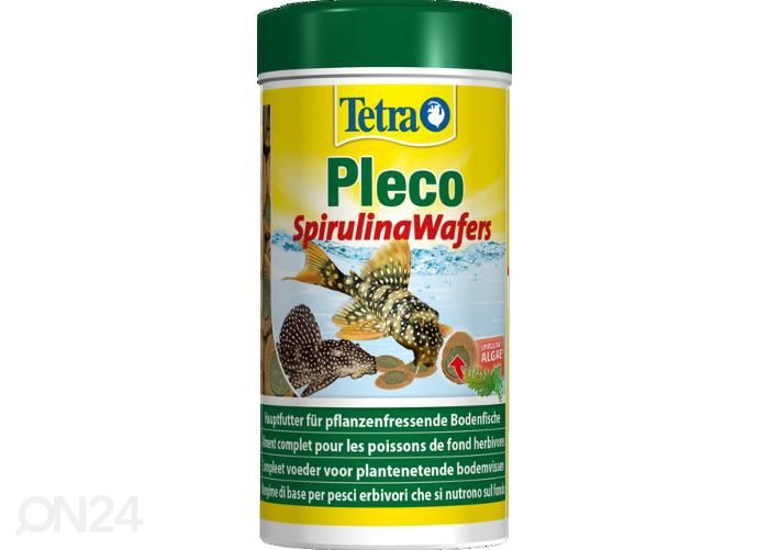Kalade täissööt pleco spirulina wafers 250 ml suurendatud