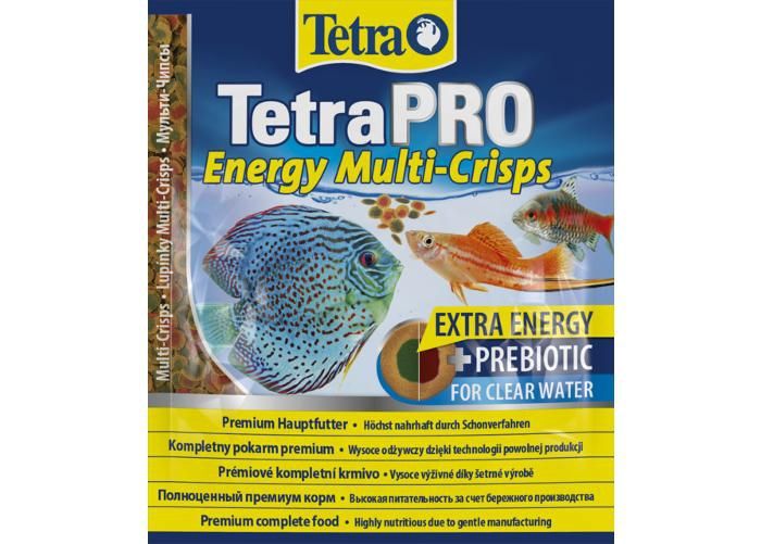 Kalade täissööt tetrapro energy multi-crisps 12 g suurendatud