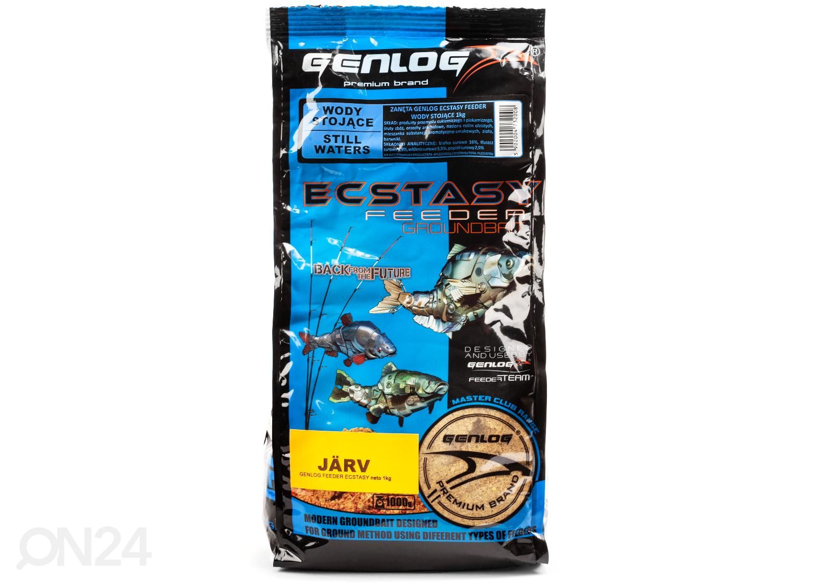 Kalasööt genlog feeder ecstasy 1 kg järv suurendatud
