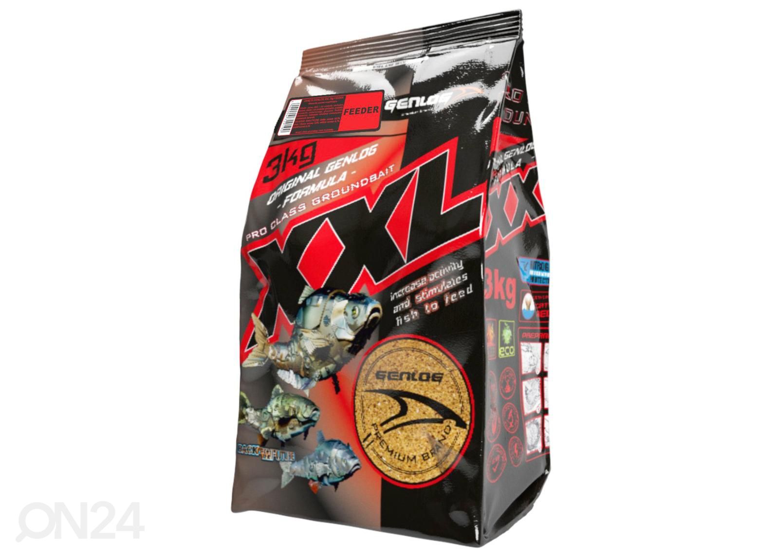 Kalasööt genlog xxl 3 kg feeder suurendatud
