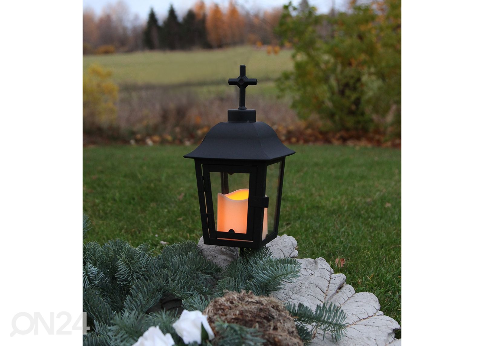 Kalmulatern Serene, must suurendatud