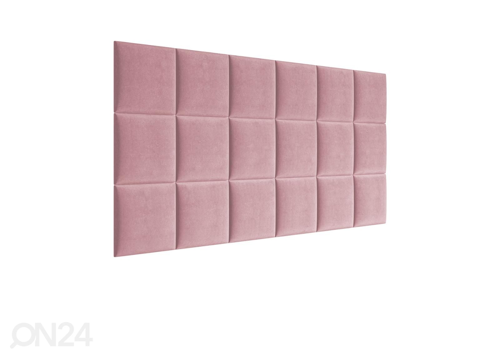 Kangaga kaetud seinapaneel 30x30 cm suurendatud