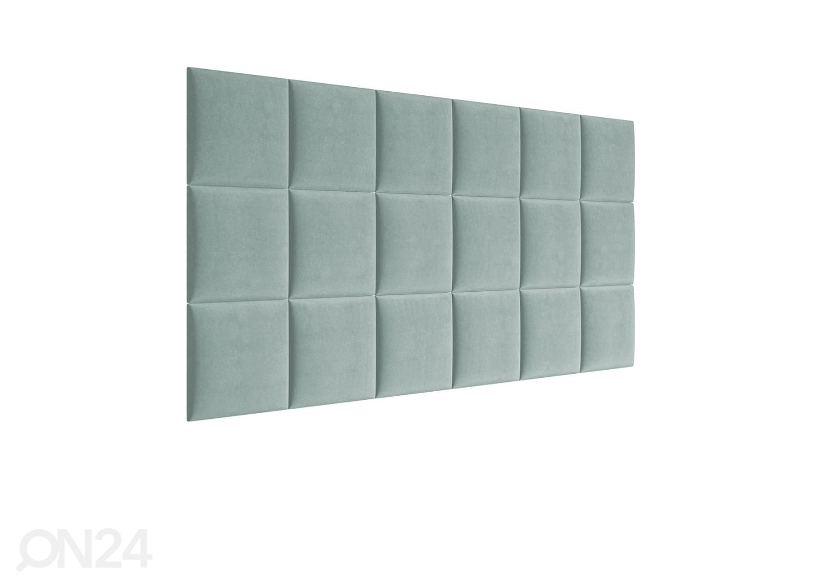 Kangaga kaetud seinapaneel 30x30 cm suurendatud