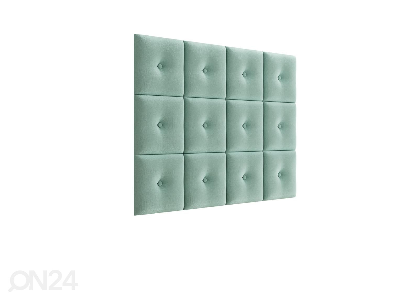 Kangaga kaetud seinapaneel 30x30 cm suurendatud