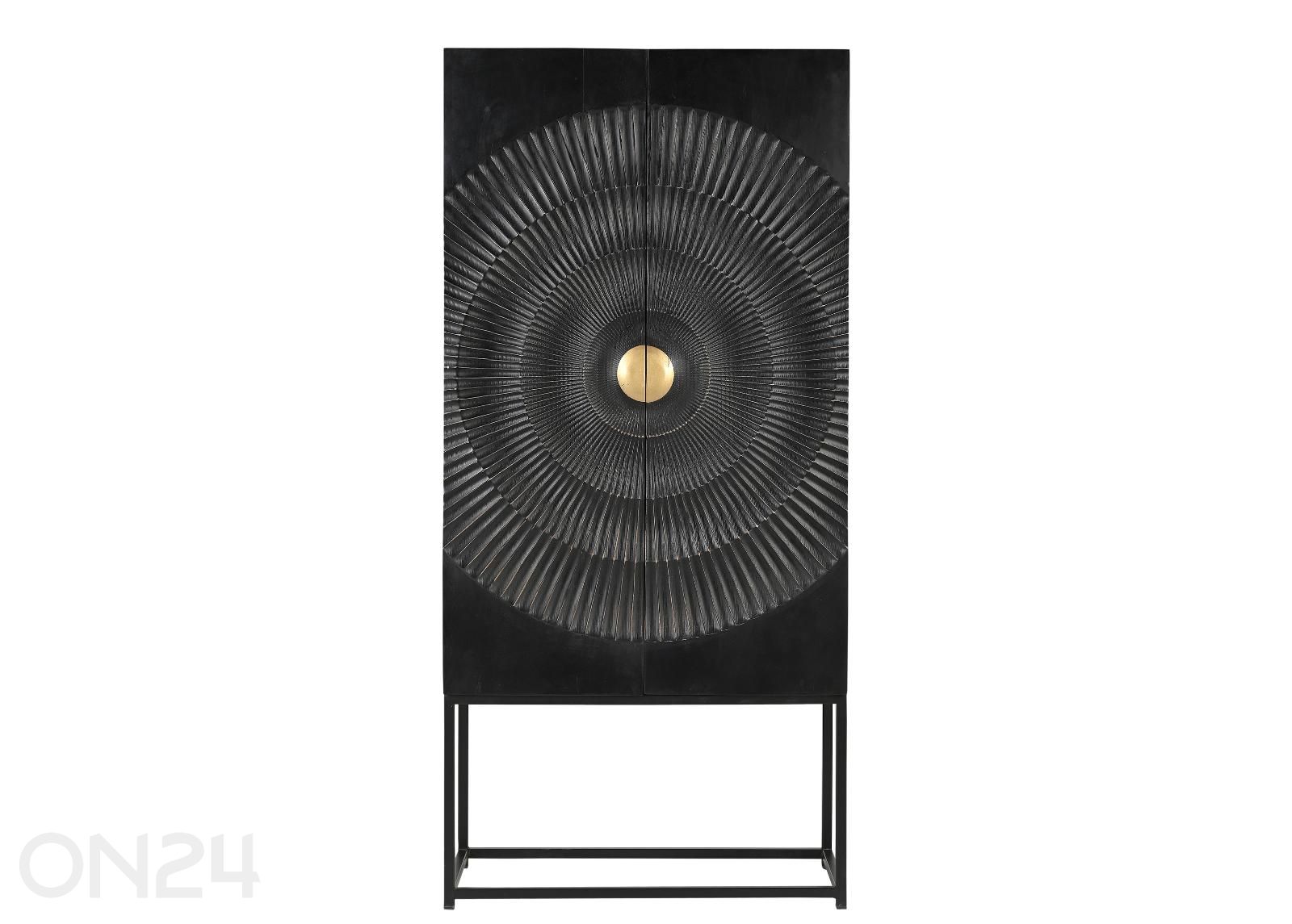 Kapp Black Smooth 75 cm suurendatud