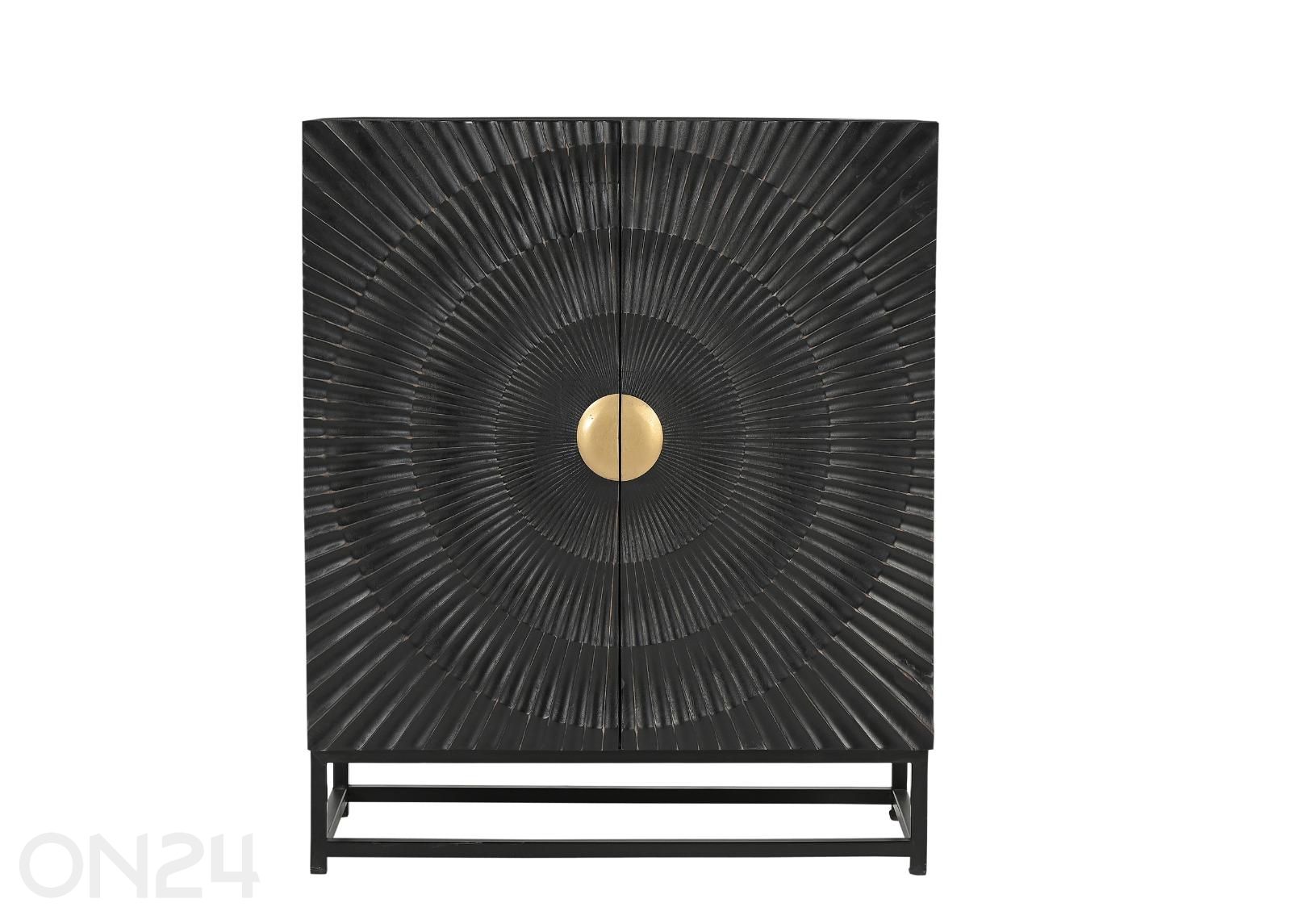 Kapp Black Smooth 75 cm suurendatud