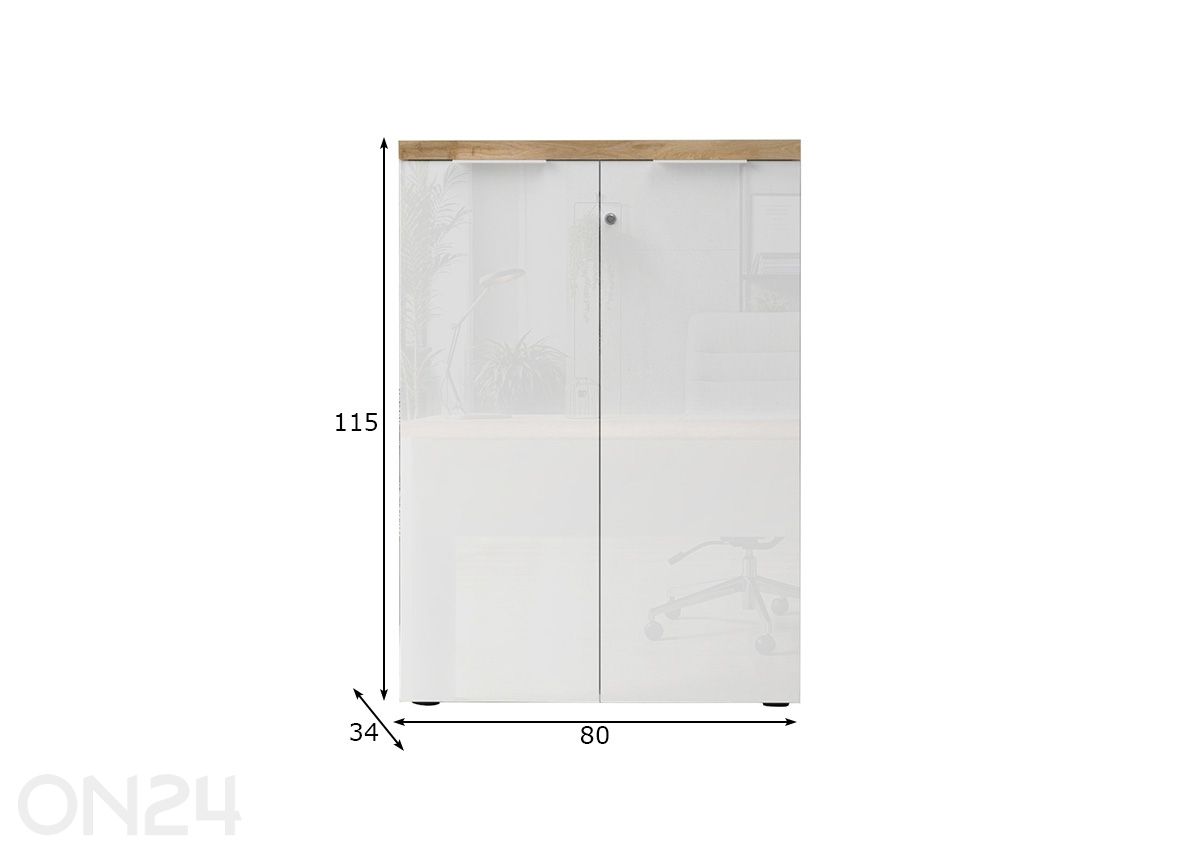 Kapp Easy suurendatud mõõdud