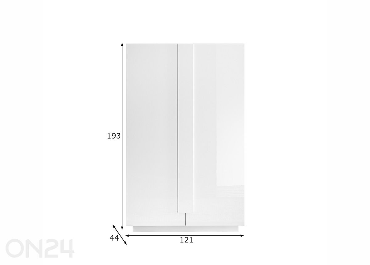 Kapp Jupiter suurendatud mõõdud