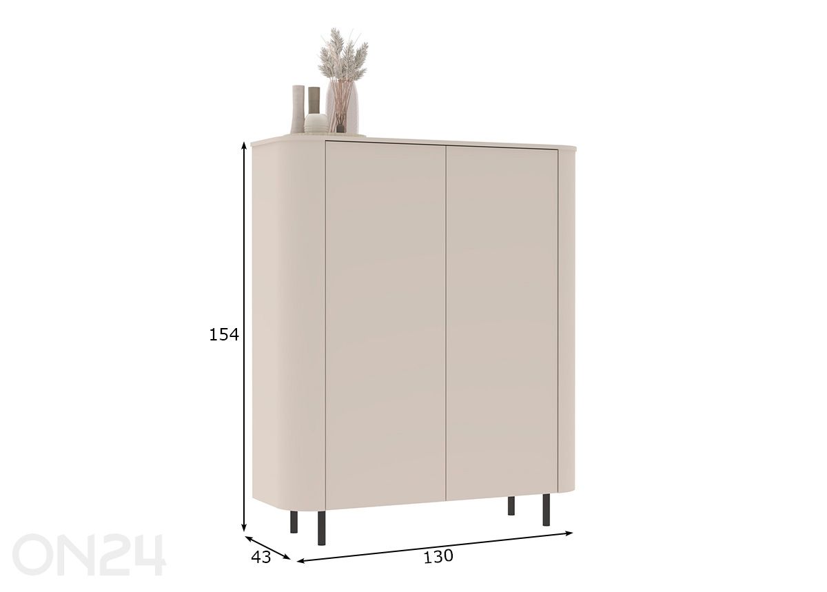 Kapp Lido suurendatud mõõdud