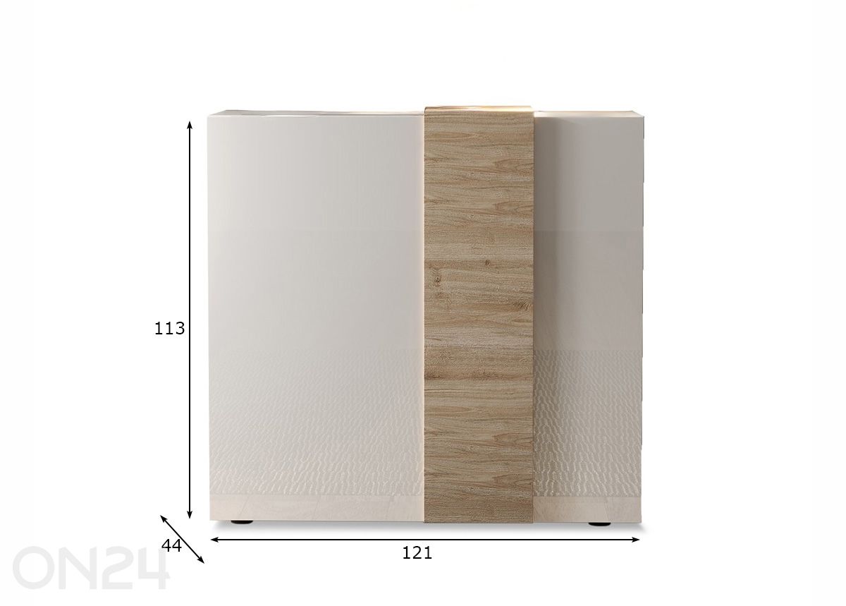 Kapp Venus suurendatud mõõdud