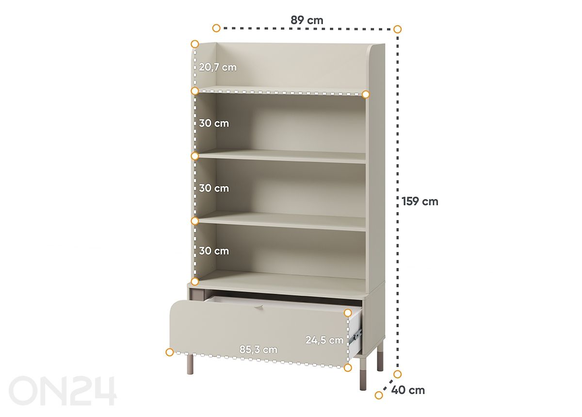 Kappriiul Harmony suurendatud mõõdud