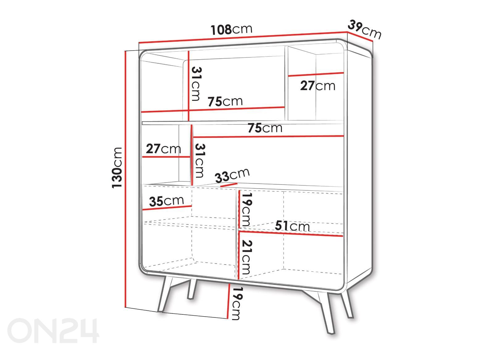 Kappriiul Helion suurendatud mõõdud