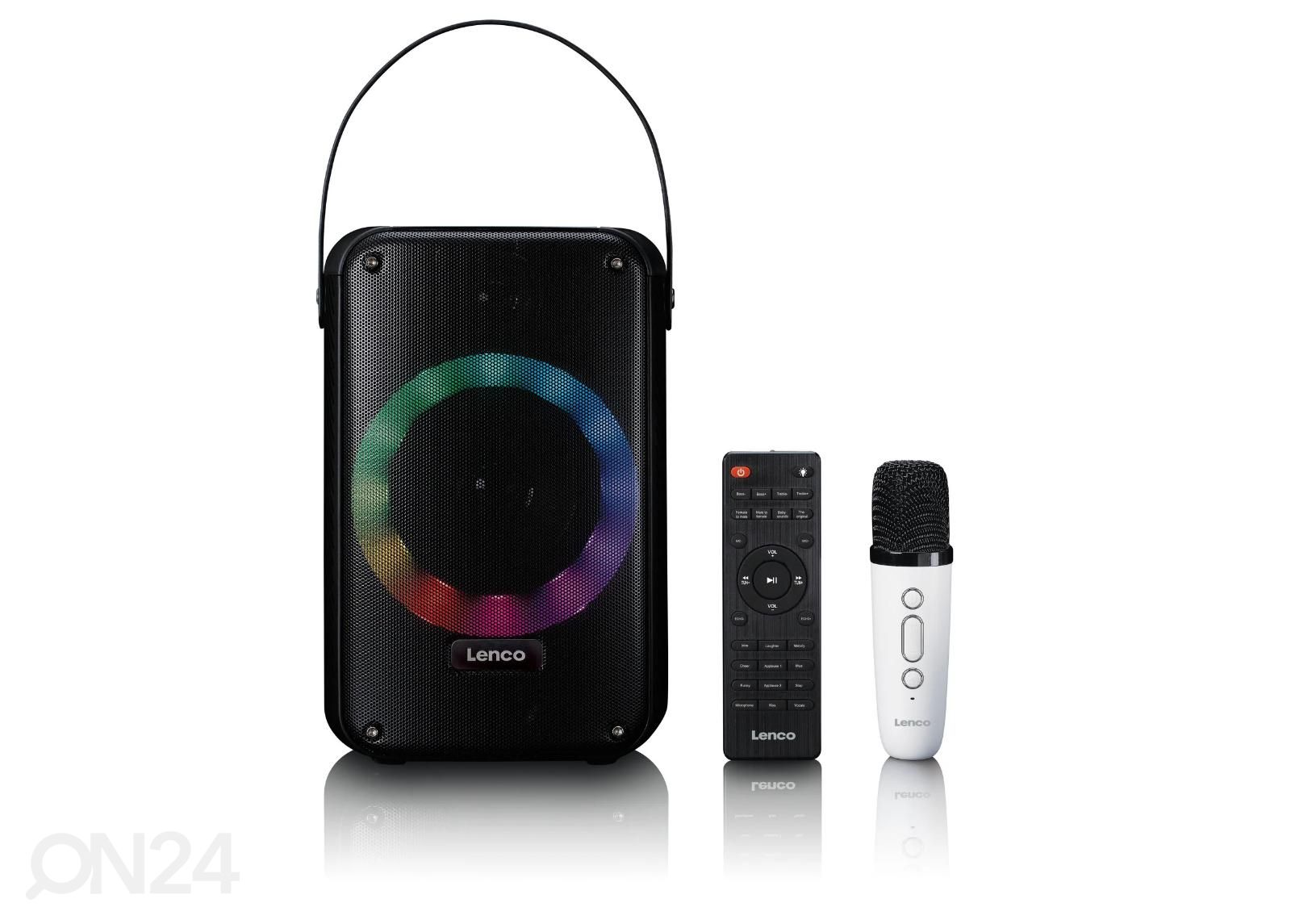 Karaokekõlar Lenco BTC060B suurendatud