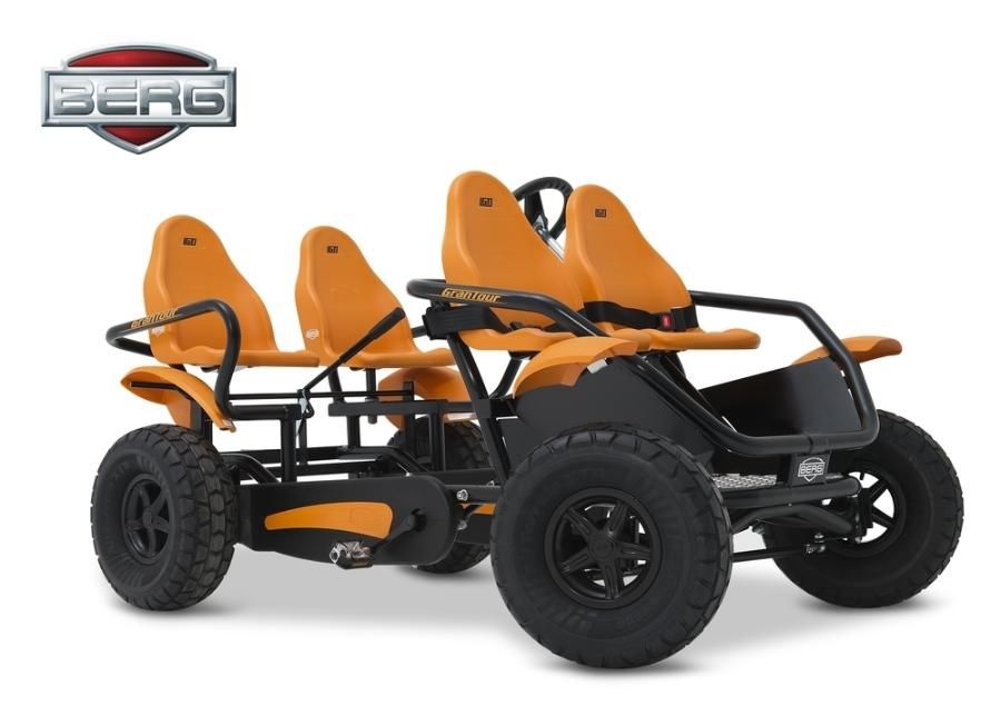 Kart pedaalidega 4 inimesele BERG Gran Tour OFF-ROAD suurendatud