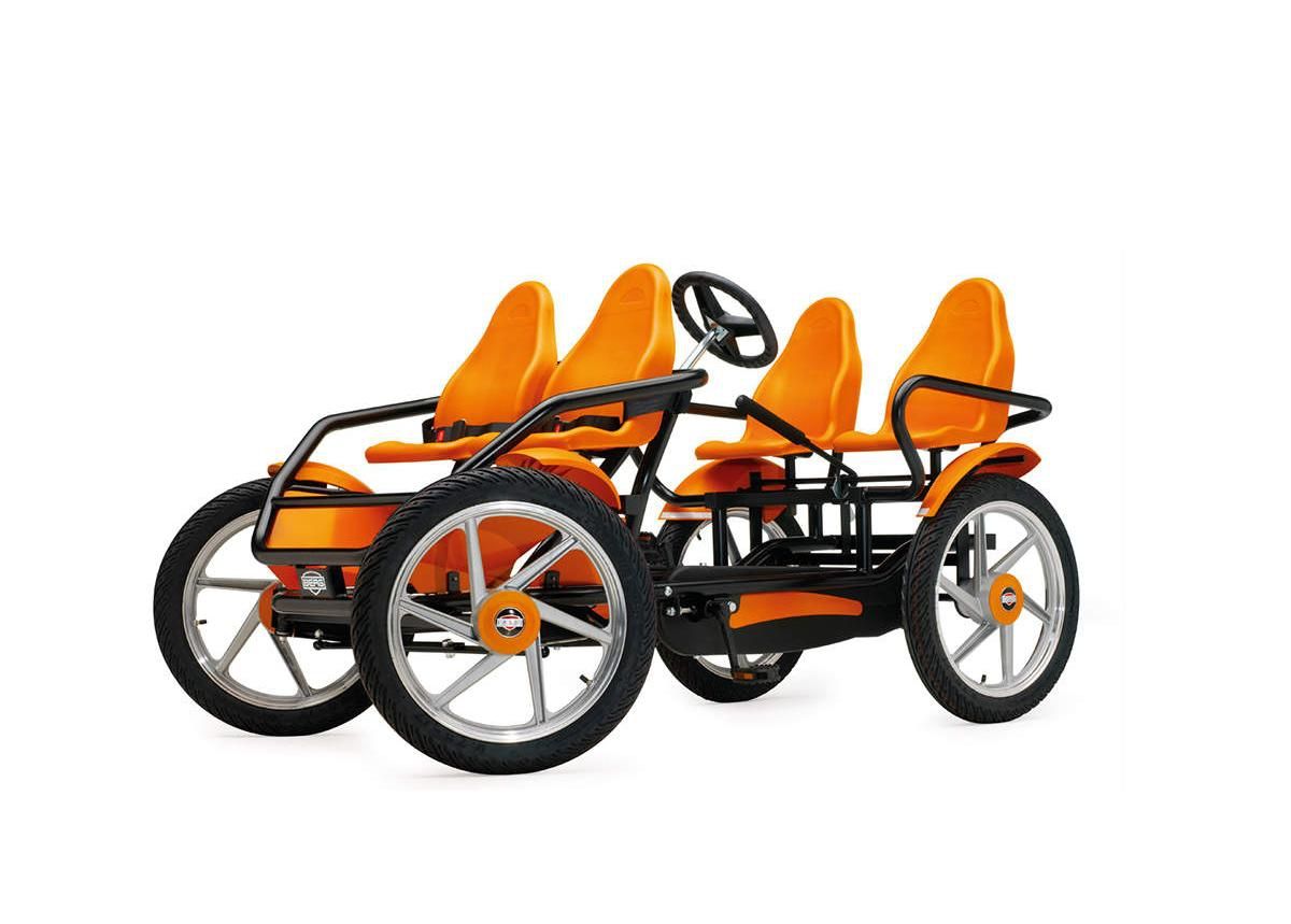 Kart pedaalidega 4inimesele BERG Gran Tour Racer suurendatud
