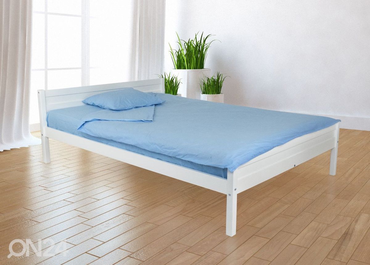 Kasepuust voodi 200x200 cm suurendatud