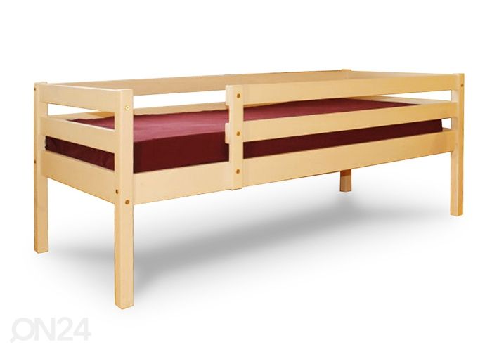 Kasepuust voodi 80x200 cm suurendatud
