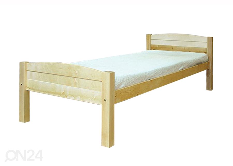 Kasepuust voodi 80x200 cm suurendatud