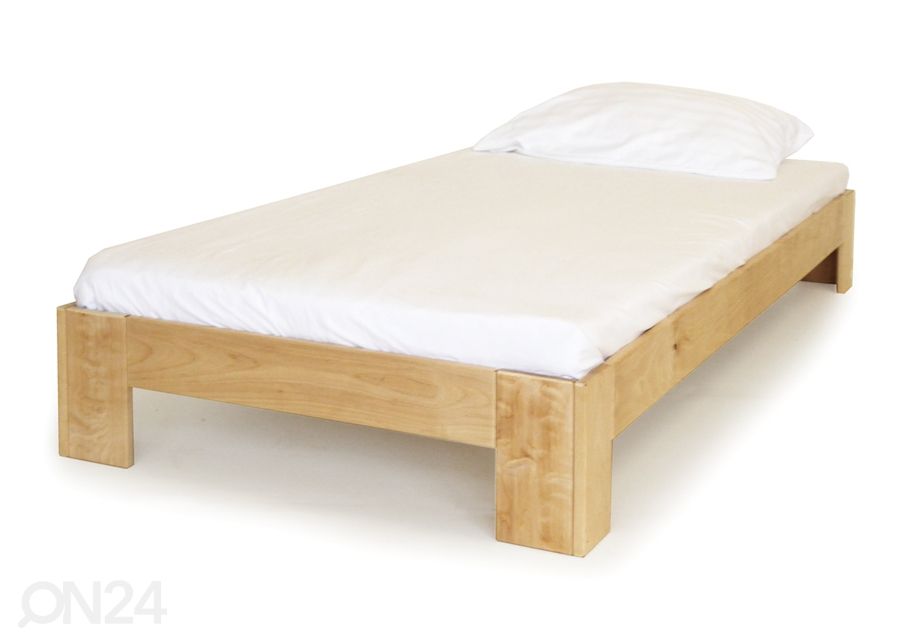 Kasepuust voodi 80x200 cm suurendatud