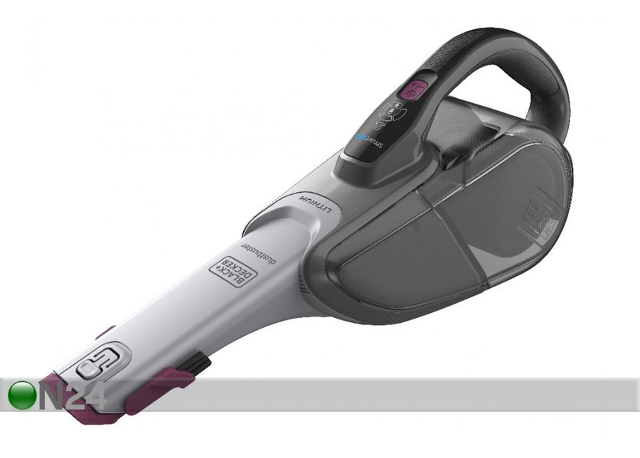 Käsitolmuimeja Black+Decker Smart Tech DVJ325BFS suurendatud