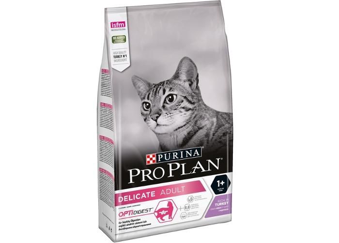 Kassi täissööt delicate valivale kalkun 1,5 kg suurendatud
