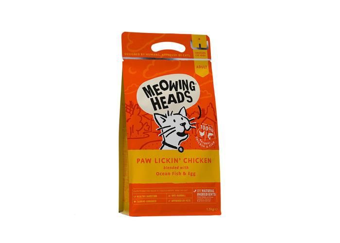 Kassi täissööt paw lickin chicken 1,5 kg suurendatud
