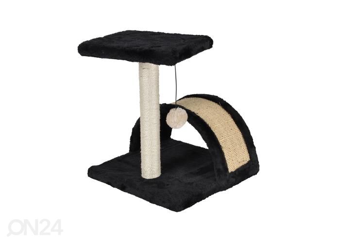 Kassi väike ronimispuu kraapimisalusega h38 cm suurendatud