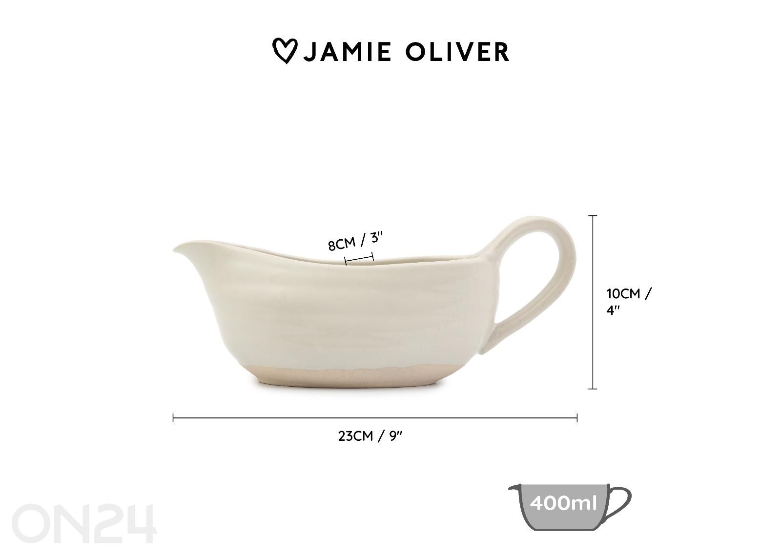 Kastmekauss Jamie Oliver Big love gravy boat 400 ml suurendatud mõõdud