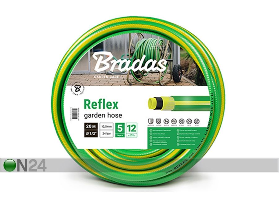 Kastmisvoolik Bradas Reflex 1/2" suurendatud