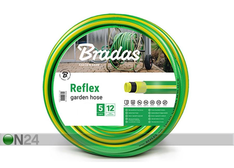 Kastmisvoolik Bradas Reflex 3/4" suurendatud