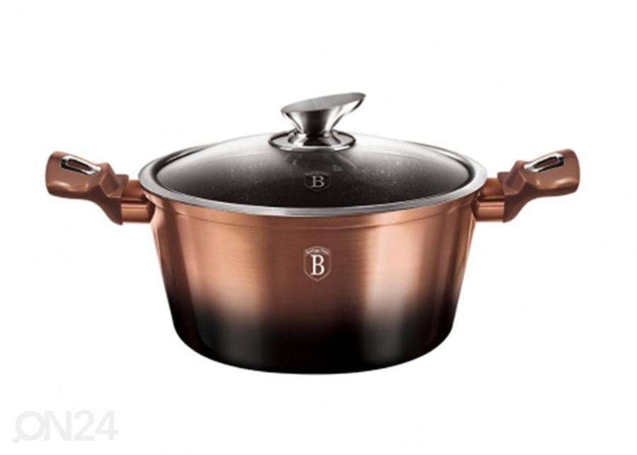 Kastrul Berlinger Haus Rose Gold Noir 4,1 L suurendatud