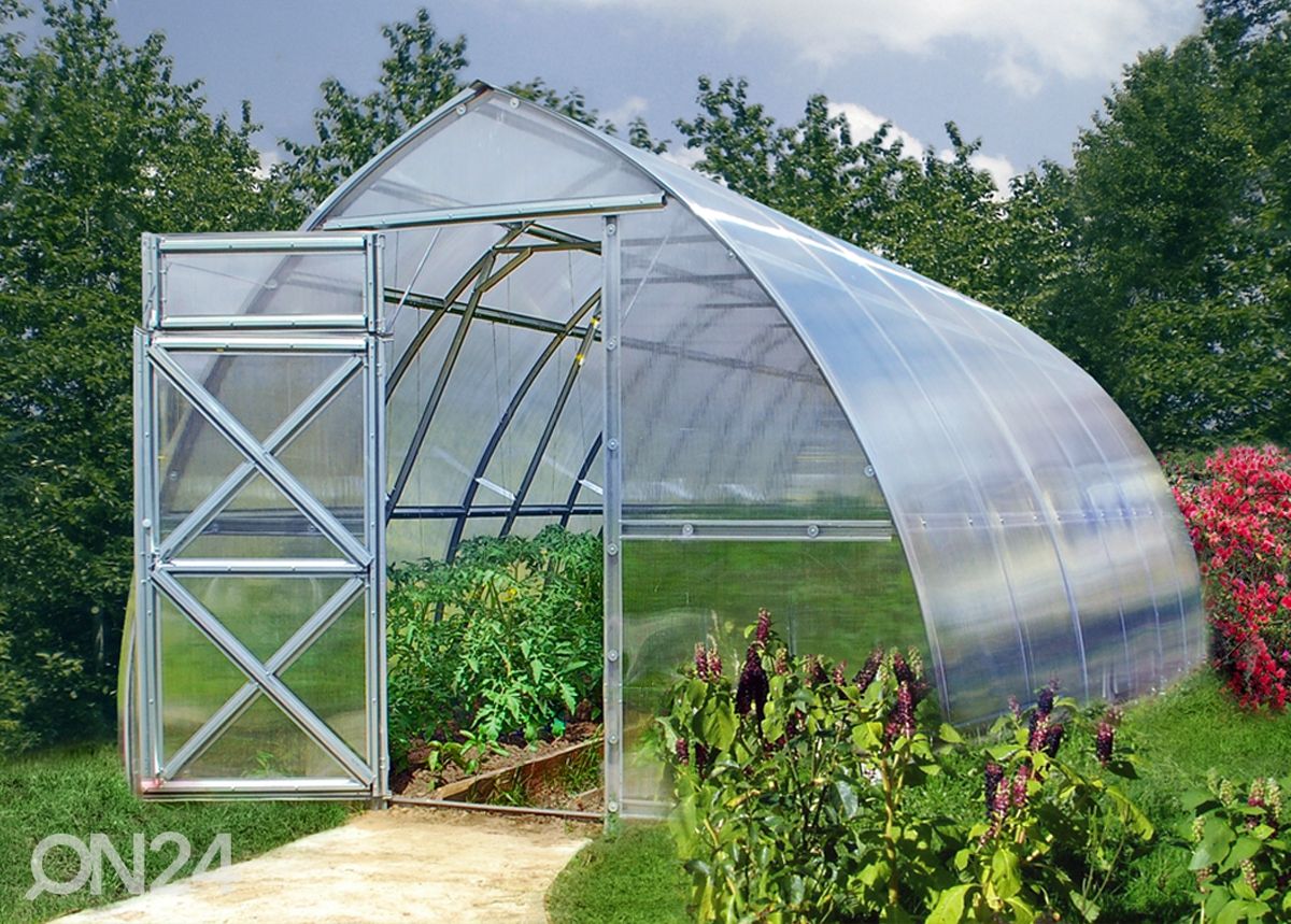 Kasvuhoone Haanja, 6 mm 3x8 m suurendatud