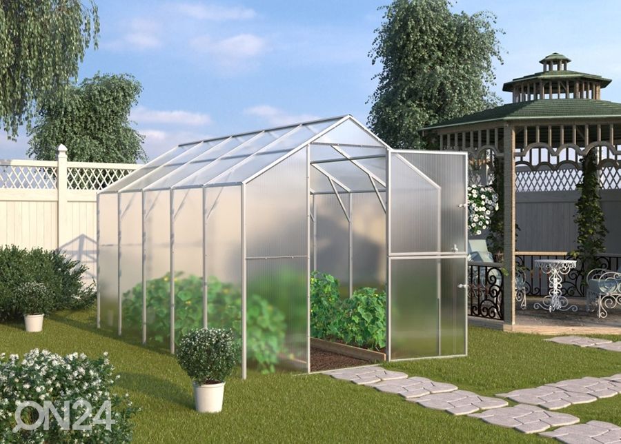 Kasvuhoone Krooonhouse 2x3,3 m suurendatud