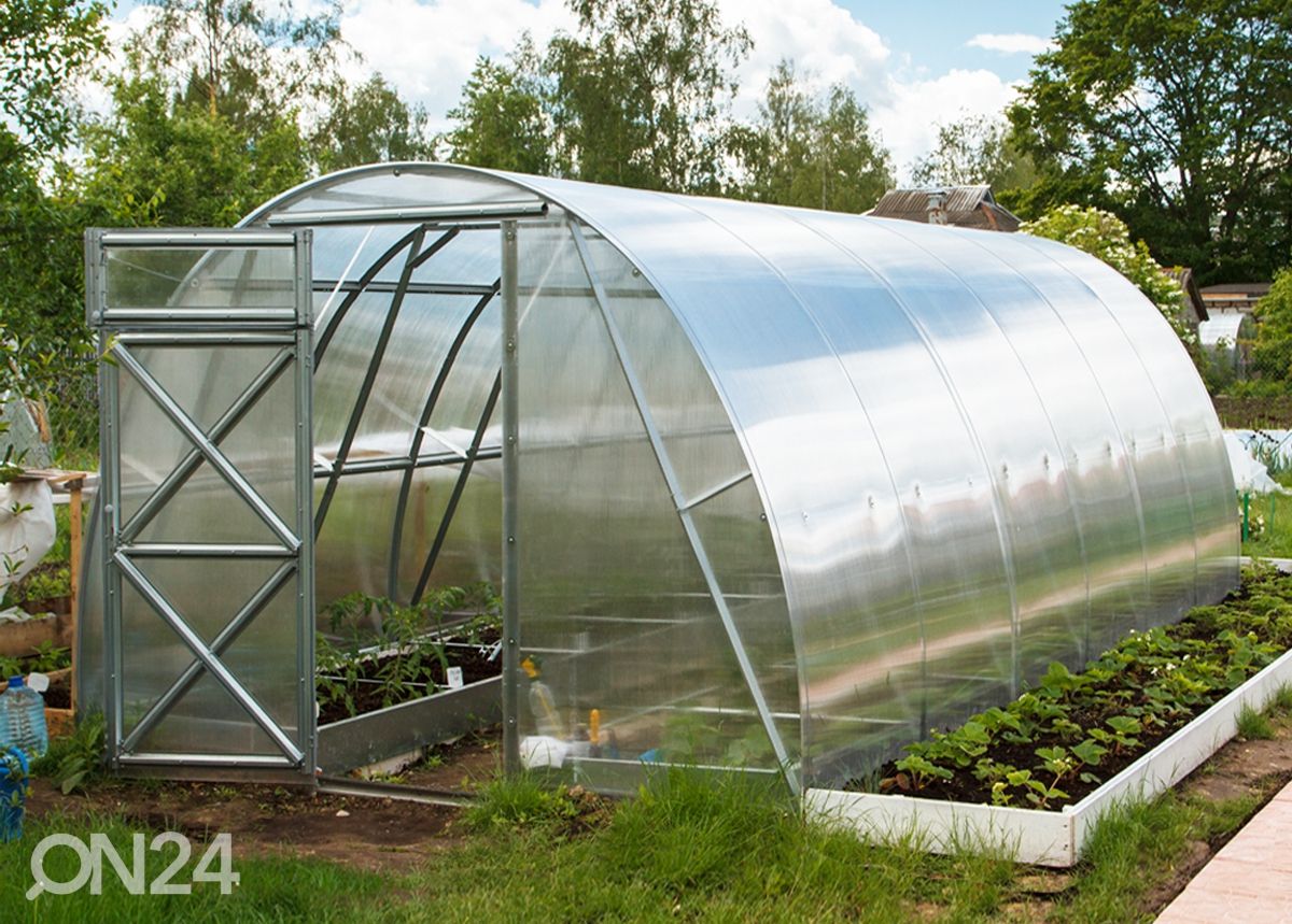 Kasvuhoone Luunja, 6 mm 3x2 m suurendatud