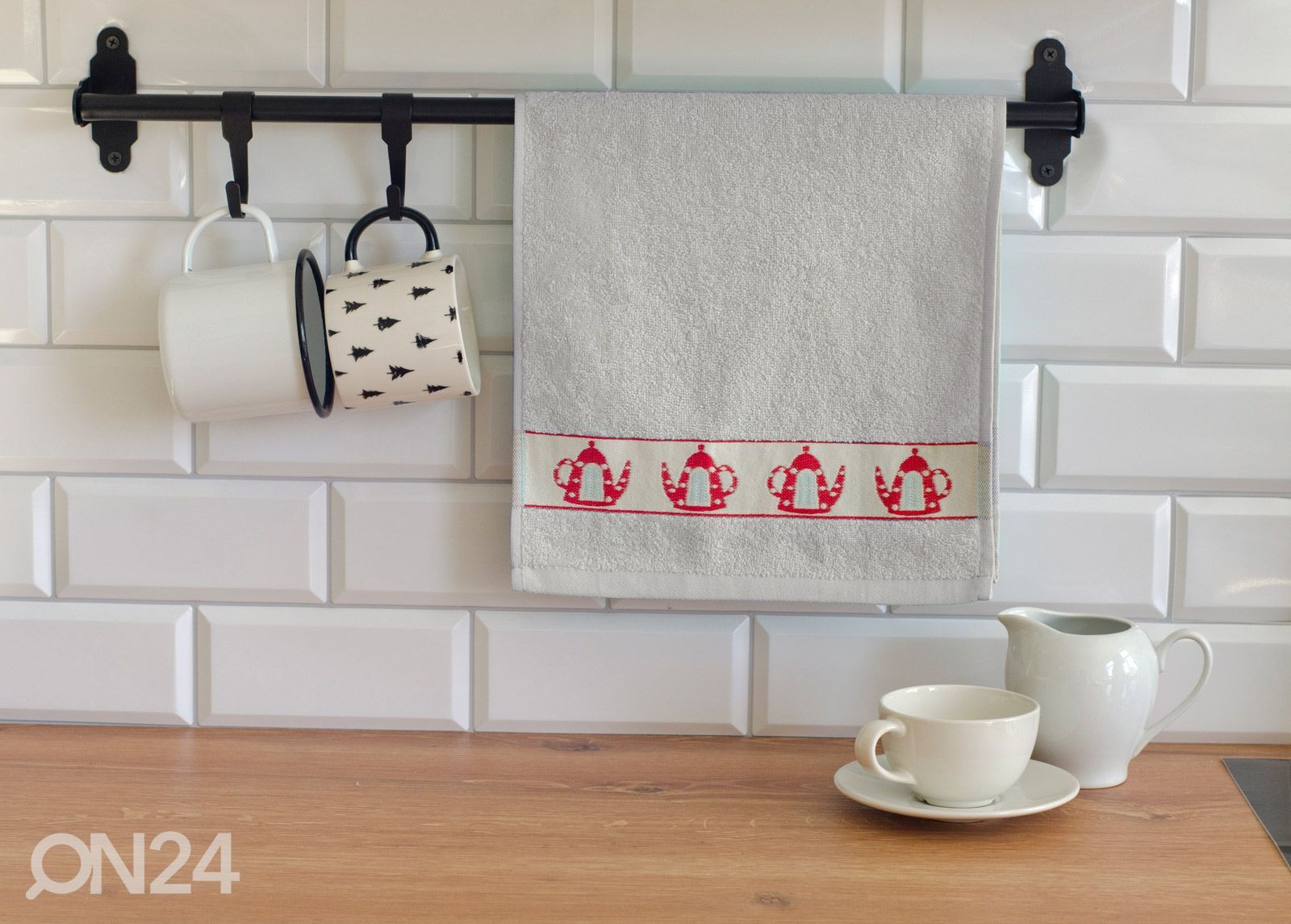Käterätikute komplekt Teapot hall 2 tk, 30x60 cm suurendatud
