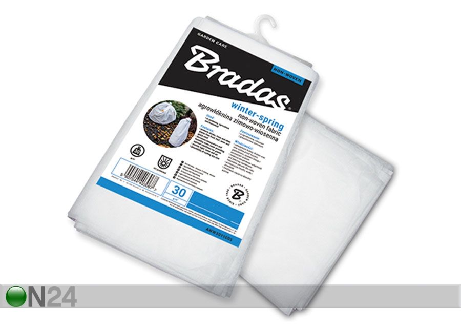 Katteloor Bradas 30 g/m² 1,6x5 m suurendatud