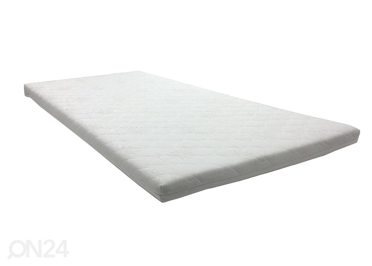 Kattemadrats Inter PPU 200x200 cm, valge kangas suurendatud