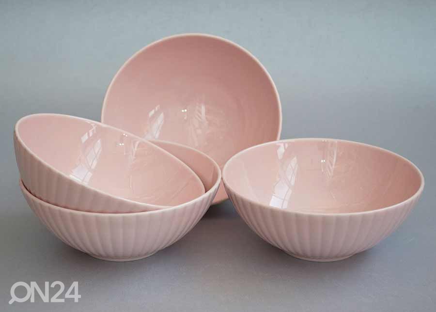 Kausside komplekt Daisy 4 tk, roosa suurendatud