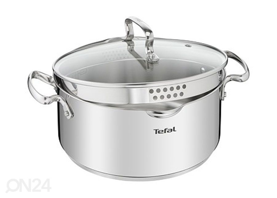 Keedupott kaanega Tefal Duetto+ Ø 24 cm, 5 L suurendatud