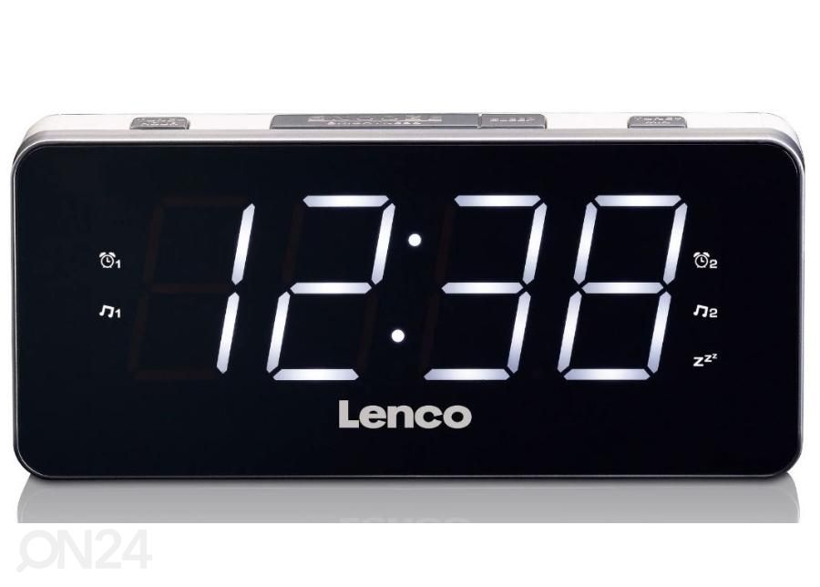 Kellraadio Lenco, valge suurendatud