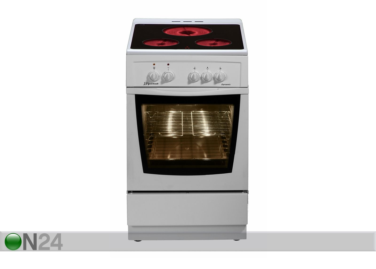 Keraamiline elektripliit Mastercook 50 cm suurendatud