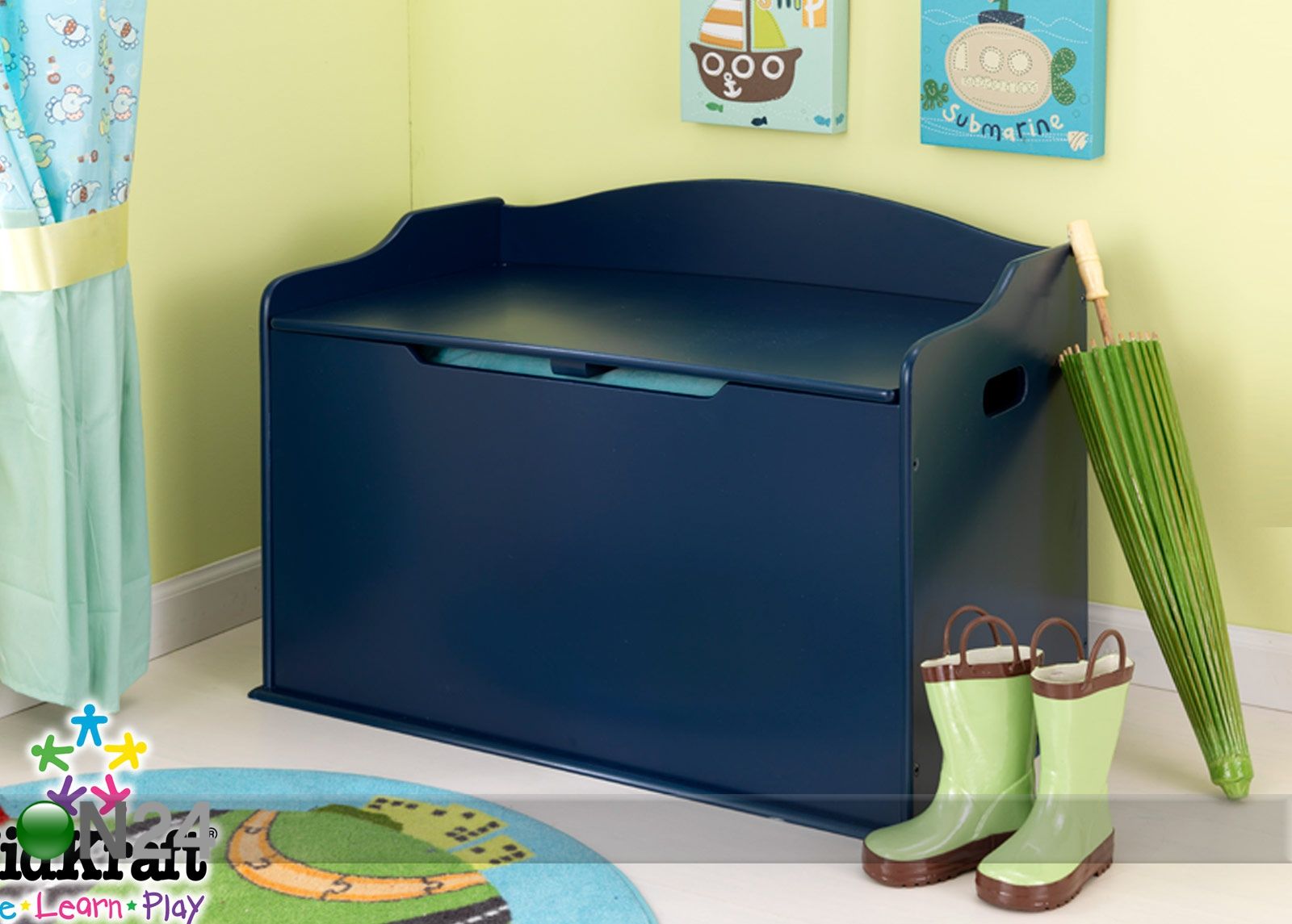 KidKraft Austin mänguasjakast suurendatud