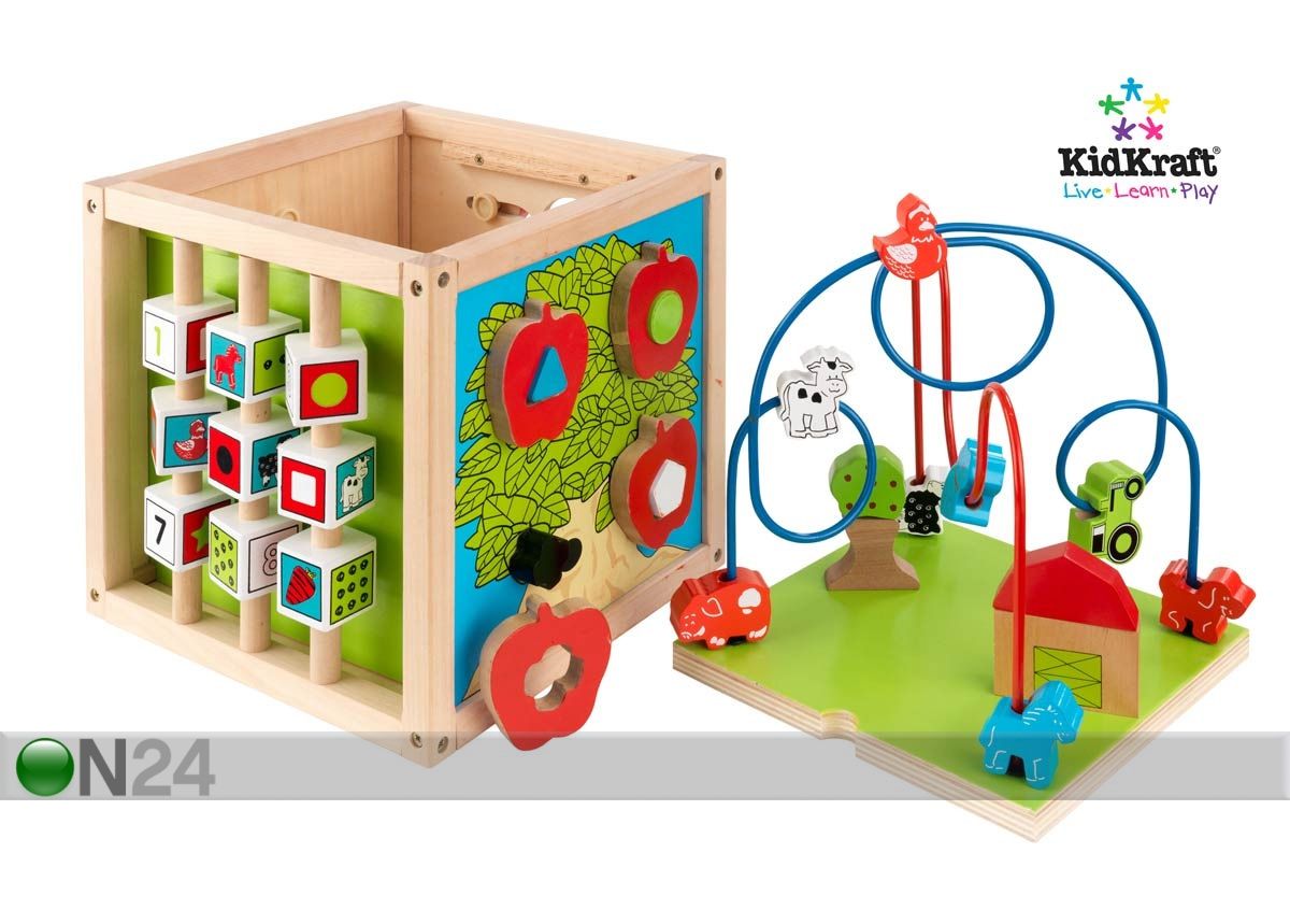 KidKraft puidust labürindi mäng suurendatud