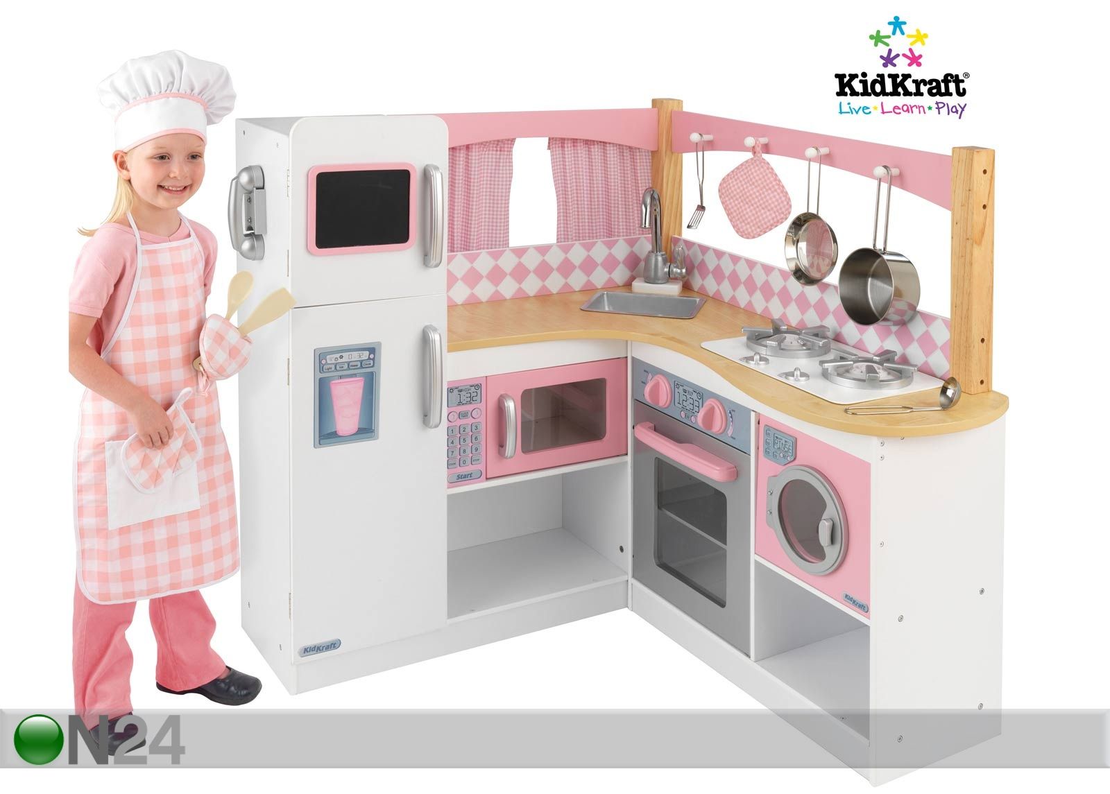 KidKraft Suur Gourmet Mänguköök suurendatud