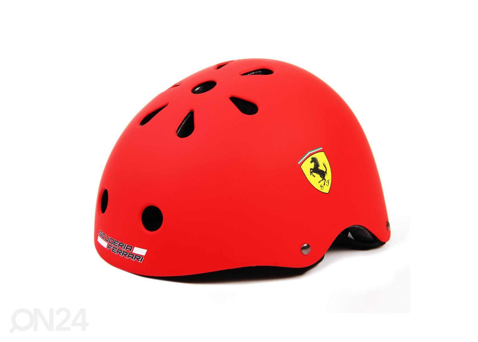 Kiiver Ferrari punane S 51-53 cm suurendatud