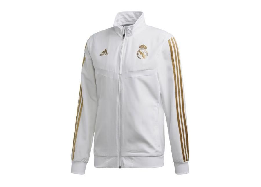 Kilejope meestele adidas Real Madrid Presentation Jacket M DX7860 suurendatud