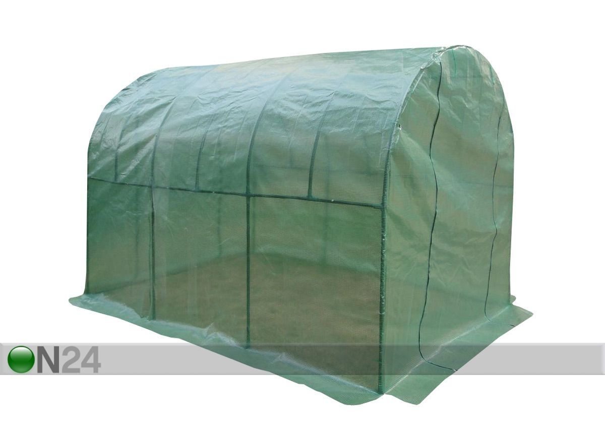 Kilekasvuhoone 5,3 m² suurendatud