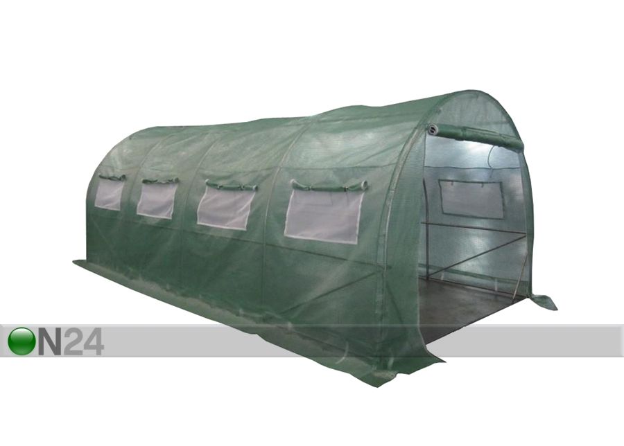Kilekasvuhoone Pro 2,5x5 m, 12,5 m² suurendatud