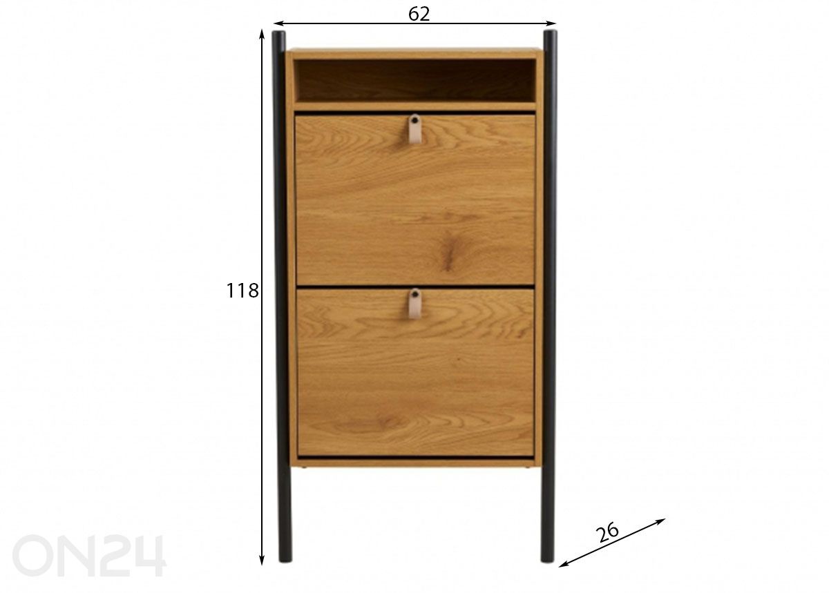 Kingakapp Barco suurendatud mõõdud